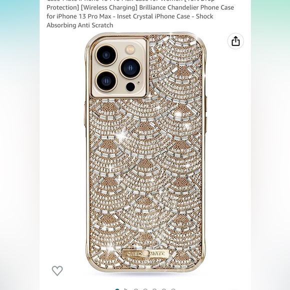 Casemate Brilliance iPhone 13 Pro Max Case ✨🌟⭐️ - Picture 2 of 9